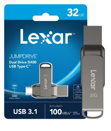 USB LEXAR 3.1 Type - C 32Gb/ 64Gb/ 128Gb, up to 130MB/s read