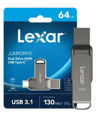 USB LEXAR 3.1 Type - C 32Gb/ 64Gb/ 128Gb, up to 130MB/s read