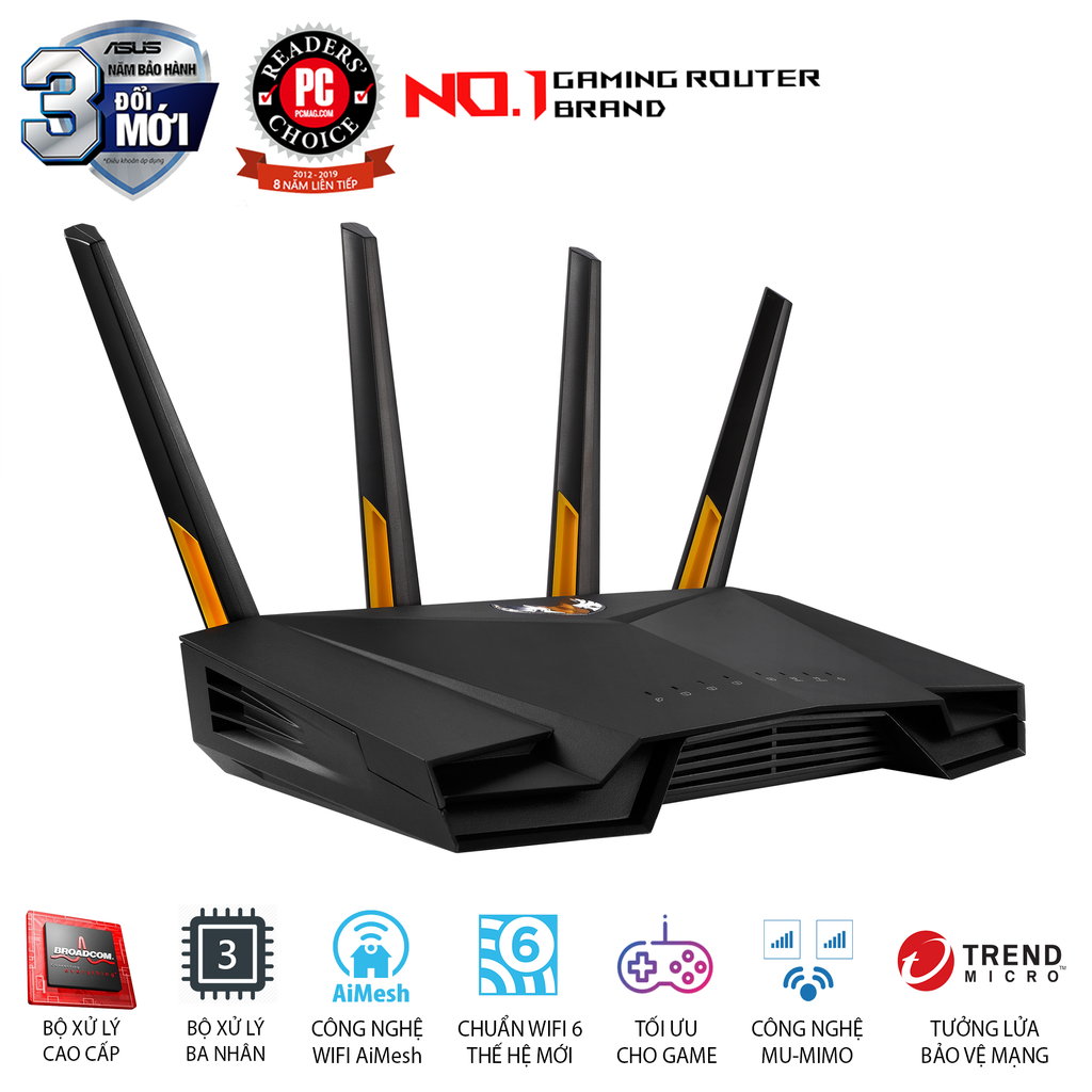 Router Wifi ASUS TUF Gaming AX3000