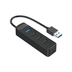 Bộ chia USB HUB 4 cổng USB 3.0 Orico TWU3-4A-BK