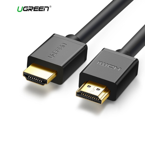 Cáp HDMI 1.4  tròn đen 10m Ugreen 10110