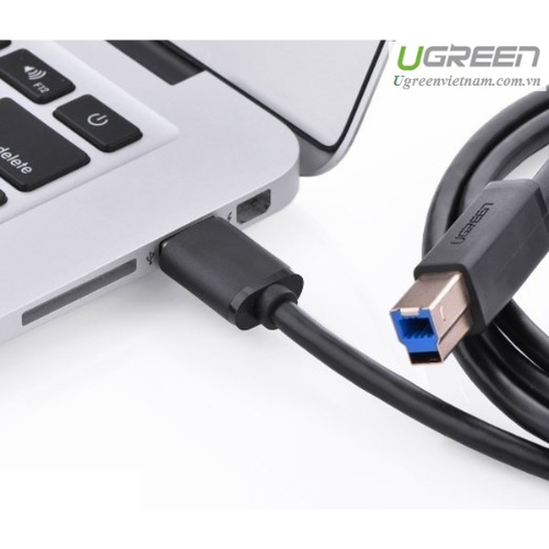 Cáp USB 3.0 AM to BM dài 2M máy in Ugreen 10372 chính hãng