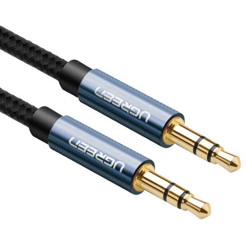 Cáp âm thanh AV 3.5mm 1.5m xanh dương Ugreen 10686