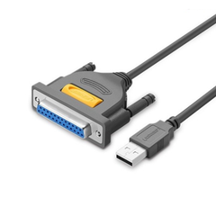 Cáp máy in USB sang LPT DB25 Parallel dài 2m Ugreen 20224