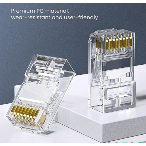 Đầu Bấm Mạng Xuyên Thấu RJ45 Cat5/Cat6 UTP Ugreen 20798
