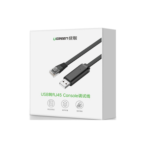 Cáp lập trình USB console sang RJ45 dài 1.5m Ugreen 50773