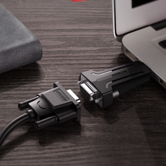 Đầu chuyển đổi USB 2.0 to Com DB9 rs232 Ugreen 80111