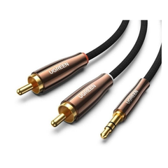 Cáp Audio AUX 3.5mm sang 2RCA dài 2M Ugreen 80847