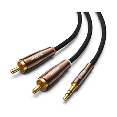 Cáp audio âm thanh 3.5mm sang 2RCA dài 5M Ugreen 80849