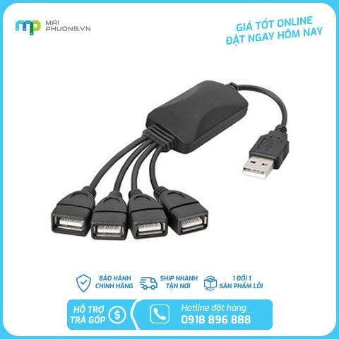 Bộ chia cổng USB 1 to 4 Unitek UH 202101 MART 2.0