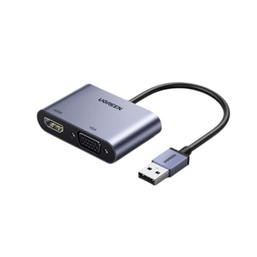 Cáp chuyển đổi USB 3.0 to HDMI + VGA (20518)