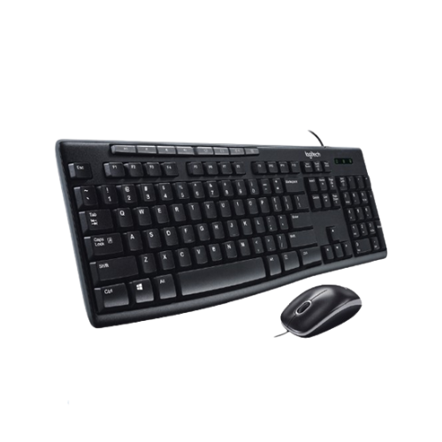Combo phím chuột có dây Logitech MK200