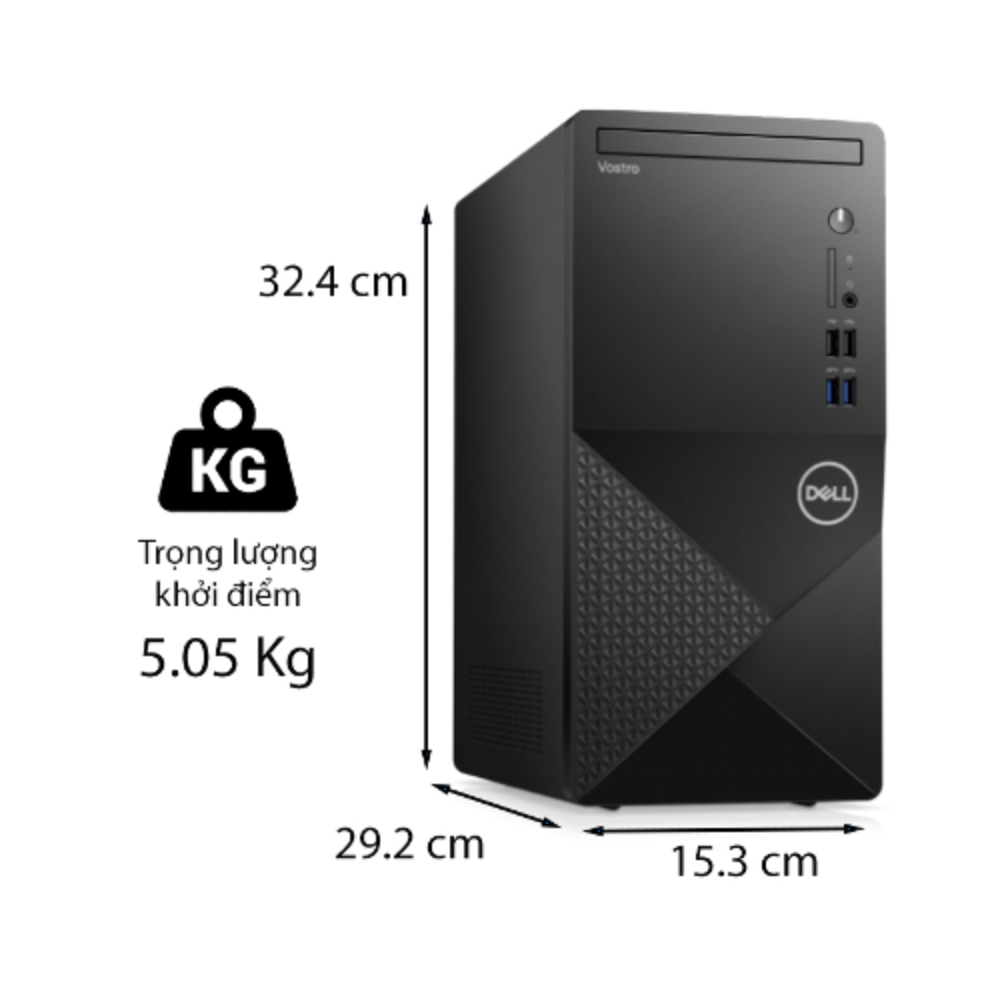Máy bộ Dell VOS3910MT (i7-12700/8GB/512SSD/W11SL) 9M2DD3