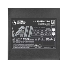 Nguồn Máy Tính SuperFlower Leadex VII Platinum Pro 1200W ATX 3.1 Black