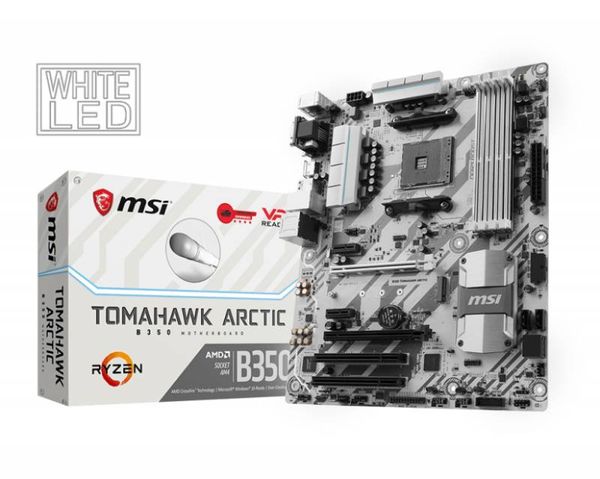 Mainboard MSI B350M Tomahawwk ARCTIC