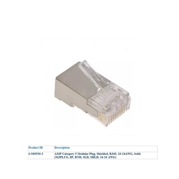 Đầu Mạng Rj45 AMPTE loại chống nhiễu 6-569530-3