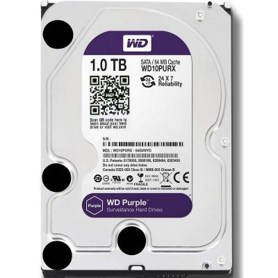 Ổ cứng Western Digital Purple Sata 1TB WD10PURX