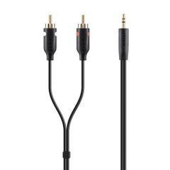 Cáp chuyển AUX 3.5mm sang RCA Belkin F3Y116bt2M/qe2M