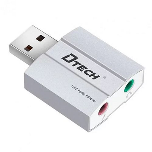 Đầu chuyển USB to Audio 5,1 Dtech (DT-6006)