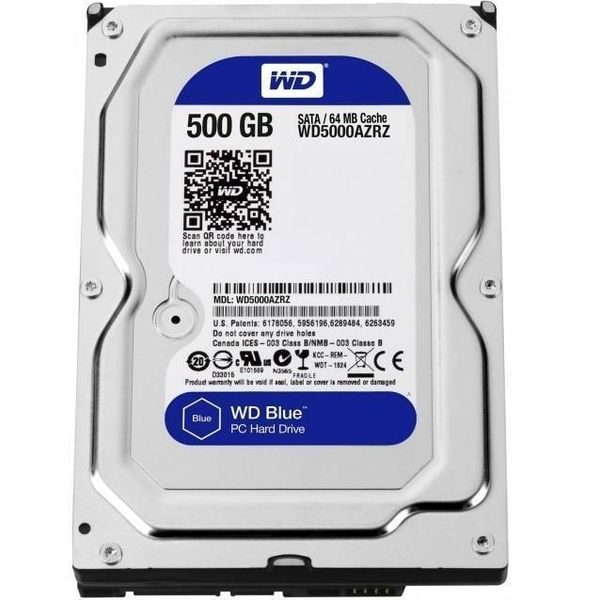 Ổ cứng Western Digital Blue Sata 500GB WD5000AZRZ