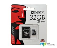 Thẻ Nhớ Kingston Micro SD 32GB Class 10