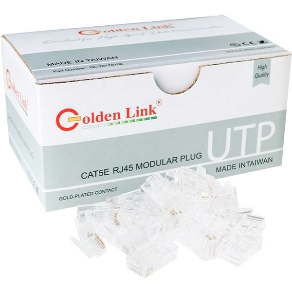 Đầu Mạng Rj45 Cat5e Golden Link - (GL-2017015E)