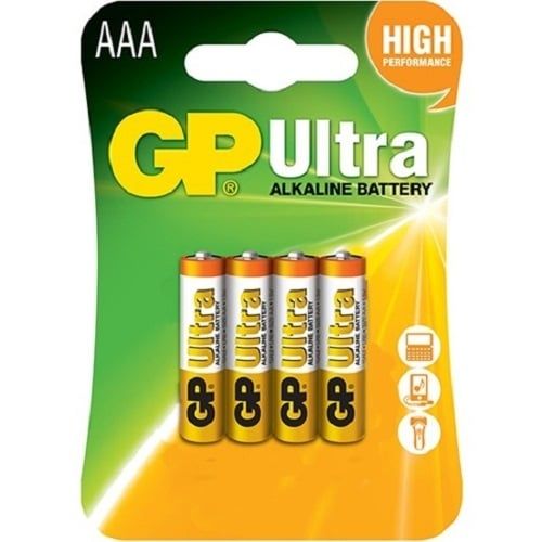 Pin AAA GP Ultra Alkaline x4 - (24AU-U4)