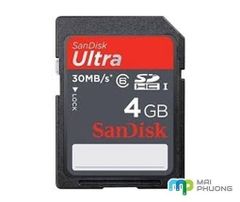 Thẻ Nhớ Sandisk SDHC 4Gb Ultra Class 6