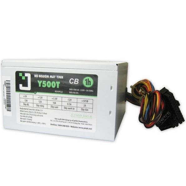 Nguồn máy tính Jetek - (Y500T)