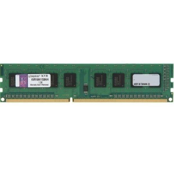 RAM Kingston 4GB DDR3 Bus 1600Mhz KVR16N11S8/4