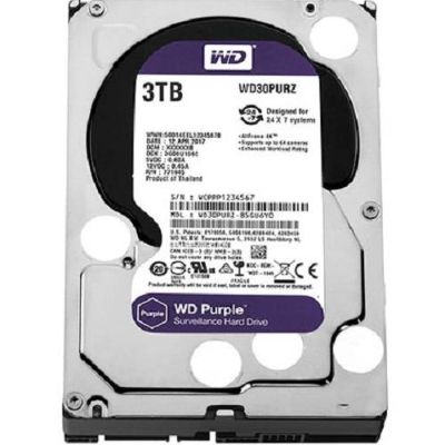 Ổ cứng gắn trong Western Purple Sata 3TB WD30PURZ