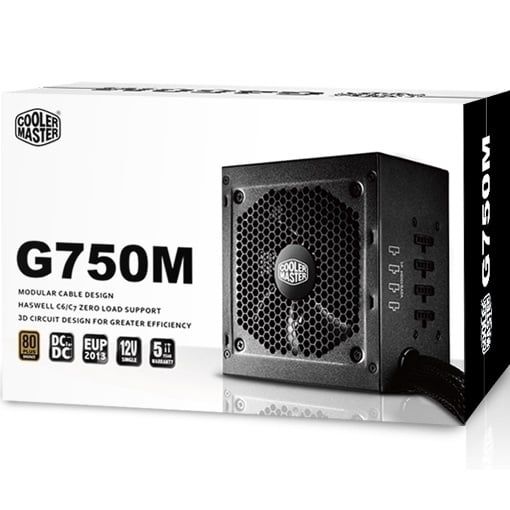 Nguồn máy tính Cooler Master  - (G750M)