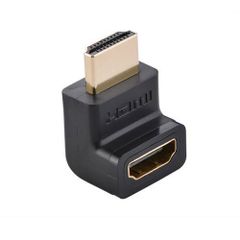 Đấu nối HDMI vuông 90 độ bẻ lên Ugreen 20110