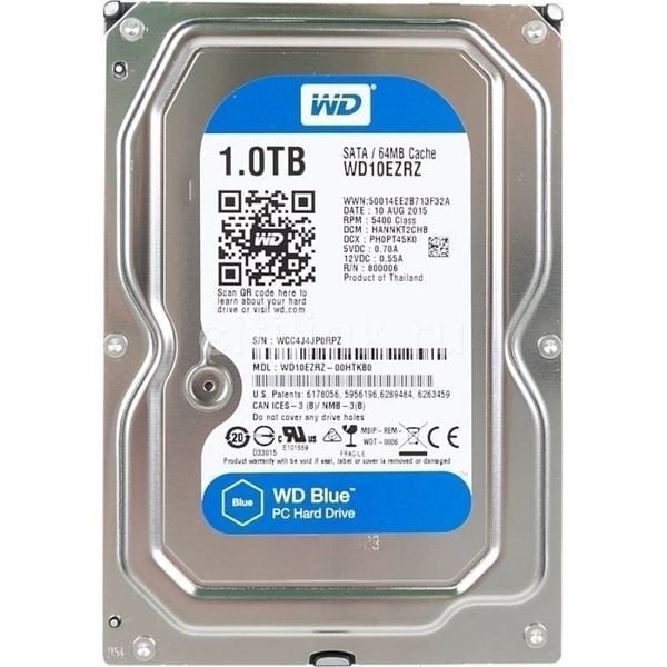 WD Blue Sata 1TB - (WD10EZRZ)