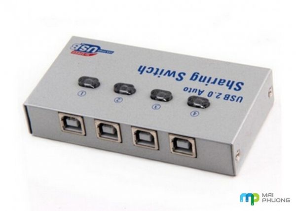 Hộp Chuyển Tín Hiệu  Auto Usb máy in Fengjie 4-1(FJ-4UA)