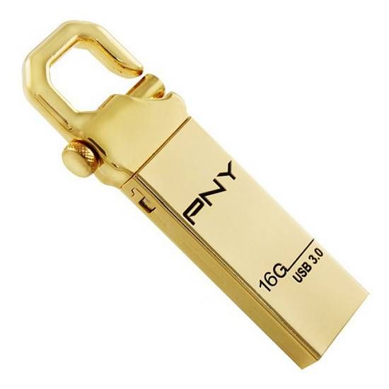 Ổ Cứng Di Động (Usb) Pny 16Gb Gold Hook 3.0