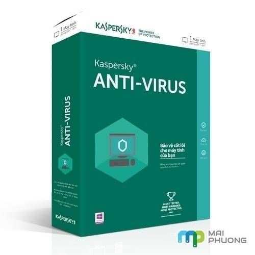 Phần Mềm Diệt Virus Kaspersky Antivirus 3 User (KL1154MUCFS)