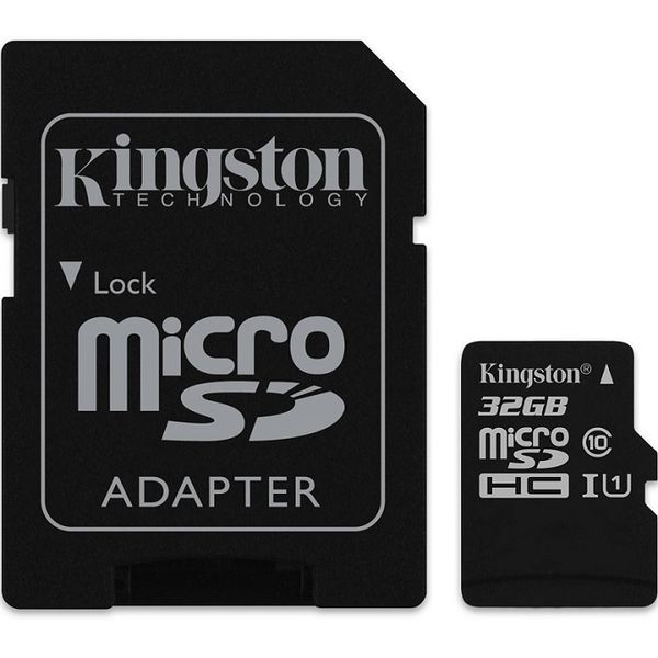 Thẻ nhớ Kingston Micro SDHC 32Gb Class 10 SDC10G2/32GBSPFR