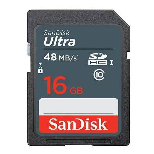 Thẻ Nhớ SD 16Gb Sandisk SDSDUNB-016G-GN3IN