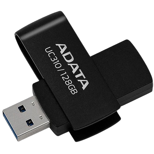 USB 3.2 ADATA 128GB_UC310-128G-RBK