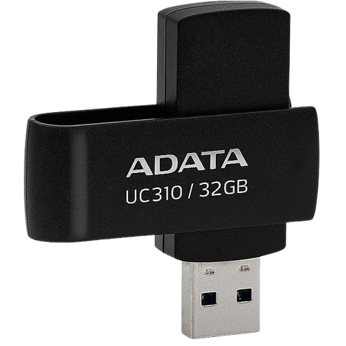USB 3.2 ADATA 32GB_UC310-32G-RBK