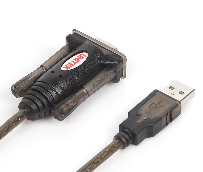 Cáp chuyển Usb to Com RS232 Unitek Y-105a 1.5m