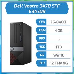 Máy bộ hãng Dell Vostro SFF V3470B i5-8400/4GB/1TB/DVDRW