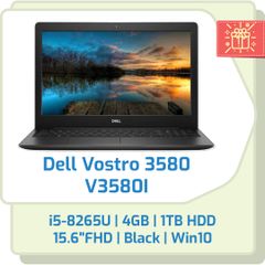 Laptop Dell Vos 3580 i5-8265U/4GB/1TB/520-2GB/DVDRW/15.6