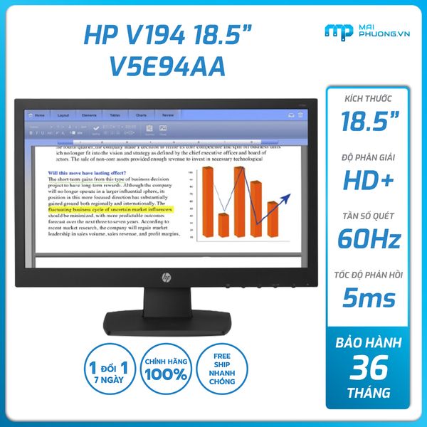 Màn hình HP 19 inch V194 V5E94AA