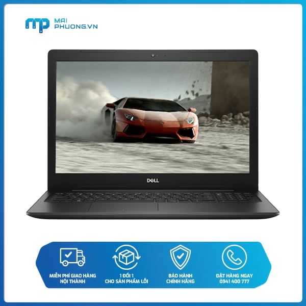 Laptop Dell Vostro 3500 (i3-1115G4/8GB/256Gb SSD/15.6''FHD/Win10/Đen)