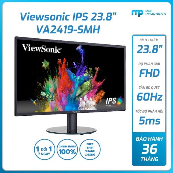 Màn hình Viewsonic 24 inch VA2419-SMH