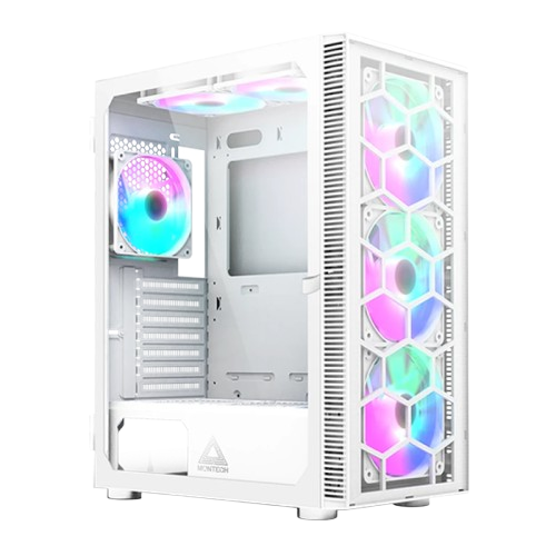 Vỏ máy tính Montech X3 Glass Black / White