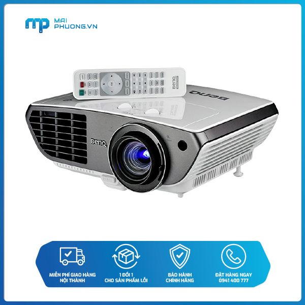 MÁY CHIẾU BENQ W3000 FULL HD 3D HOME THEATER PROJECTOR