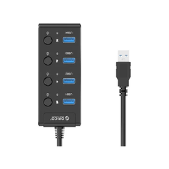 Bộ chia USB HUB 4 cổng USB 3.0 Orico W9PH4